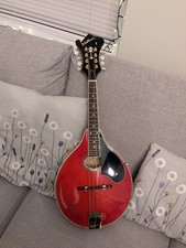 Washburn Mandolin M1S BLTR Trans Red with TGI Case Excellent Condition