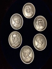 1972 Royal Family Cameo Set In Box 258 Grams Sterling Silver John Pinches LTD