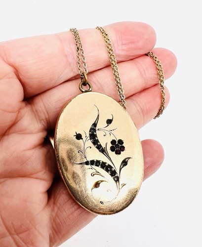 Large victorian gold - gold, filled