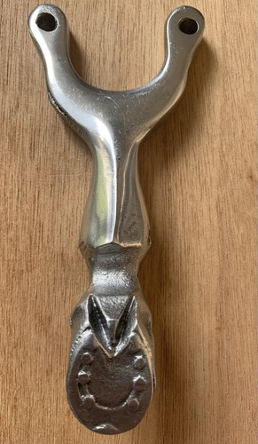 Polished aluminium slingshot - aluminium,