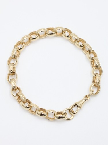 9ct yellow solid gold half - 9ct,