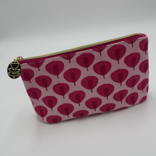 Pink white zipper makeup - white,