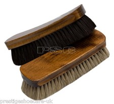 HORSE HAIR SHOE BRUSH BLACK