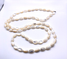 Mother of Pearl oval bead bead