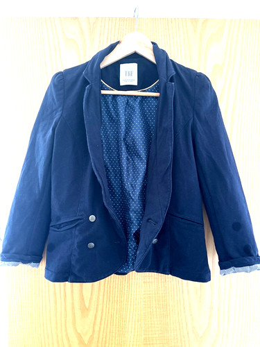 Zara trf navy - jacket, size