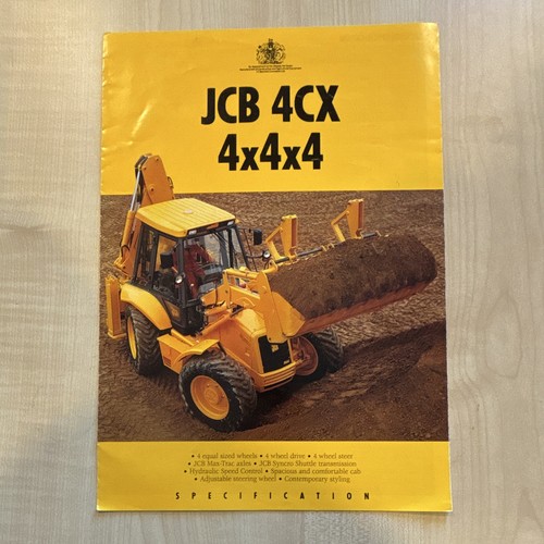 Jcb 4cx 4x4x4 - jcb, backhoe