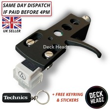 Black Headshell Audio Technica