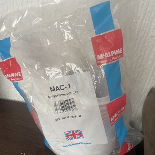 Mcalpine white plastic mac - mcalpine,