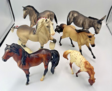 Breyer Classic Horse Lot + Donkey #81 Very nice condition. Classic Size 9"x6"
