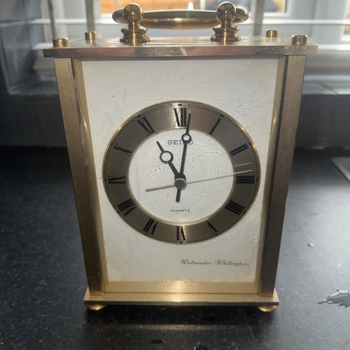 Seiko carriage clock - seiko,
