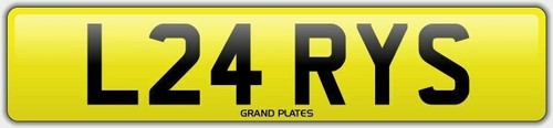 Larry number plate - larry's, car