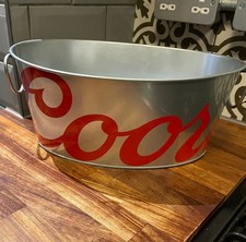 Coors Metal Ice Bucket with