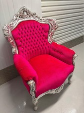 Luxury Hot Pink Throne Chair |