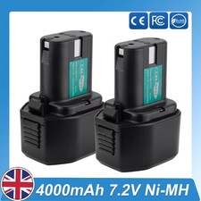 2x 4.0Ah 7.2V Nail Gun Battery