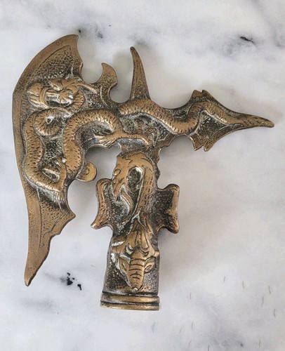 Vintage cast brass - vintage, decorative