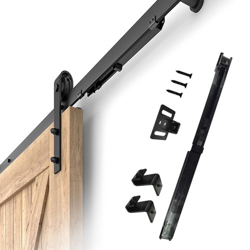 Barn door soft close mechanism - soft,