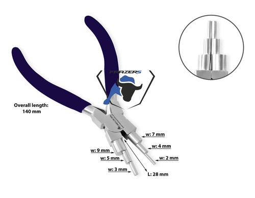 Pliers wire looping - 6-in-1,