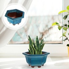  Succulent Planter Ceramic Vintage Pot Bonsai Flowerpot Interesting