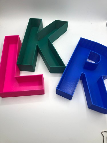 Large letters for sweet - letters, (8.5")