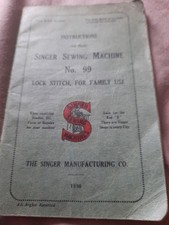 Singer Sewing Machine Instruction Book For 99k