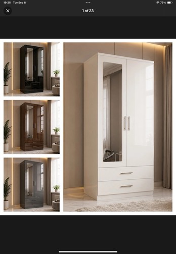 Modern door wardrobe - wardrobe, 2