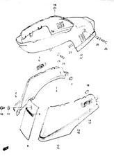 Suzuki Genuine Cushion CL50