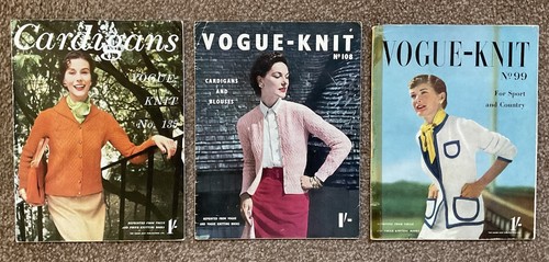 Vintage vogue knit magazine - vogue,