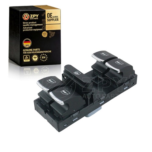 Power window switch front left - power,