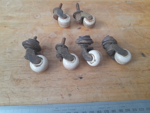 Vintage furniture casters - furniture, 4