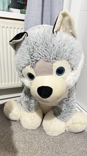 Soft Giant Husky Plush Toy