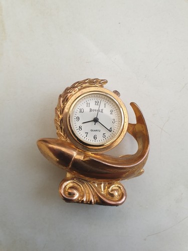Vintage miniature quartz fish - vintage,
