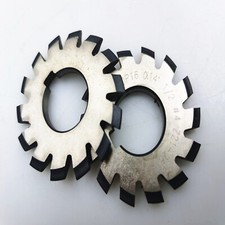 8PCS/BOX ID27MM HSS DP6 14-1/2 Degree #1-8 Involute Gear Cutters