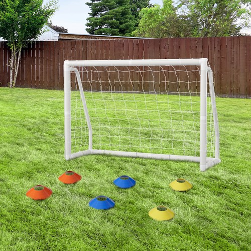 Football goal with thick all - football,