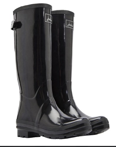 Joules field wellies - field, gloss
