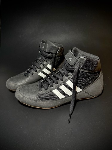 Adidas wrestling boots black - boots,