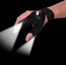 1Pair Finger Glove LED Light