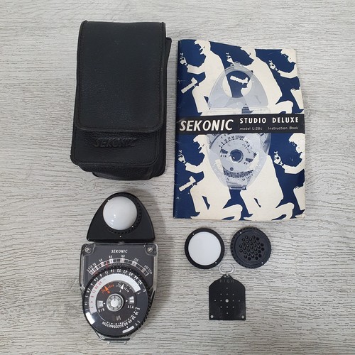 Sekonic studio deluxe l398 - sekonic,