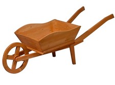 Wooden Wheelbarrow Flower