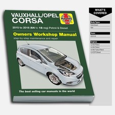 Vauxhall/Opel Corsa Petrol &