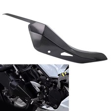 Exhaust Heat Shield Cover Guard Carbon Fiber For KAWASAKI Ninja 400 Z400 19-2024