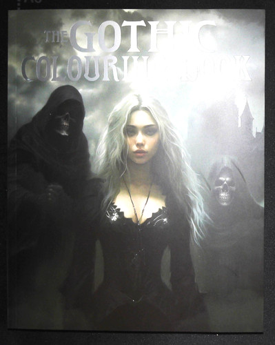 Gothic colouring book advanced - colouring,