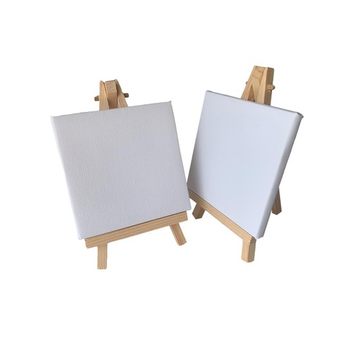 Pack mini easel and - of,