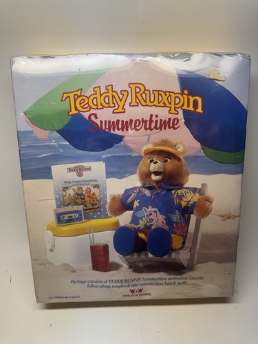 Teddy ruxpin summertime - summertime, boxed