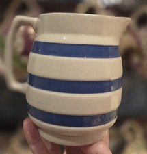 Vintage English Staffordshire Chef Ware Cornish Jug - Lovely!