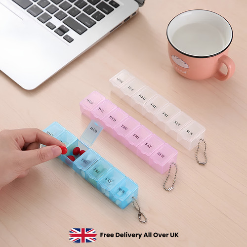 Day pill dispenser medicine - pill,