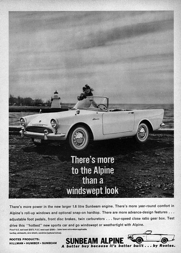 1962 sunbeam alpine - sunbeam,