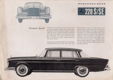 Mercedes-Benz 220 S SE Saloon