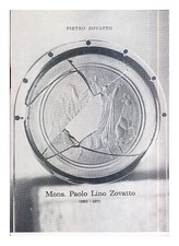 ZOVATTO, PIETRO Mons. Paolo Lino Zovatto (1910-1971) 1972 First Edition Paperbac