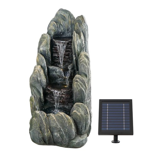 Solar tiered rock - tiered, water