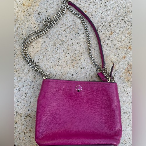 Kate spade polly pink pebbled - spade,